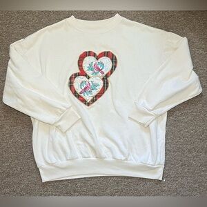 Vintage K-mart Women’s Christmas Cardinal Sweatshirt Small NutCracker